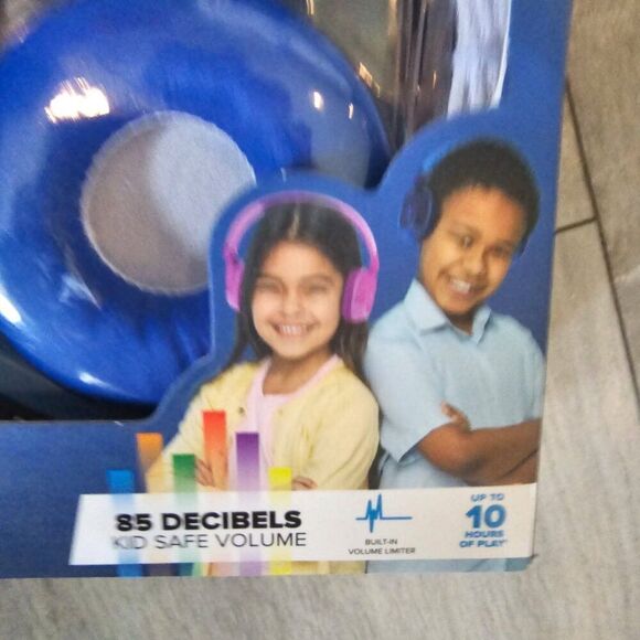 Altec Lansing Kid Safe Hero Blue 2-in-1 Wired & Wireless Over The Ear He… - Picture 8 of 11